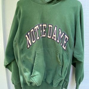 Vintage Notredame college hoodie